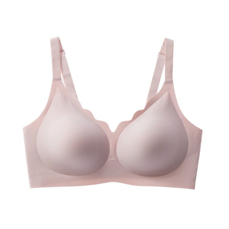 Wireless Bras for Women Seamless Comfort Scalloped  Bras Shaping Bras